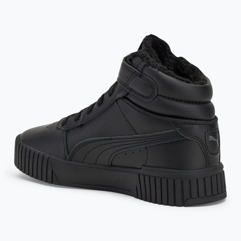 Кросівки дитячі PUMA Carina 2.0 Mid Winter Jr puma black/puma black/dark shadow 3