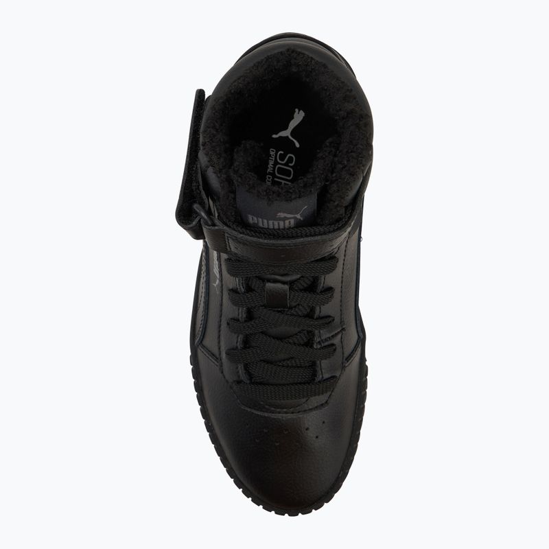 Кросівки дитячі PUMA Carina 2.0 Mid Winter Jr puma black/puma black/dark shadow 5