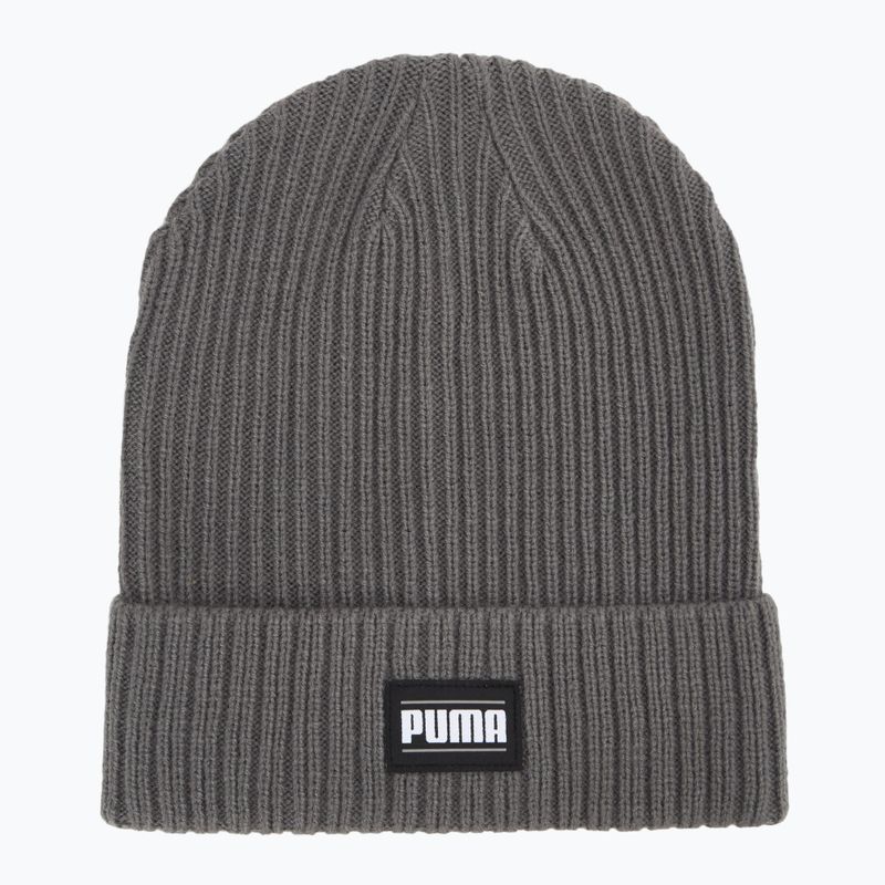 Шапка зимова PUMA Ribbed Classic Cuff smoked pearl