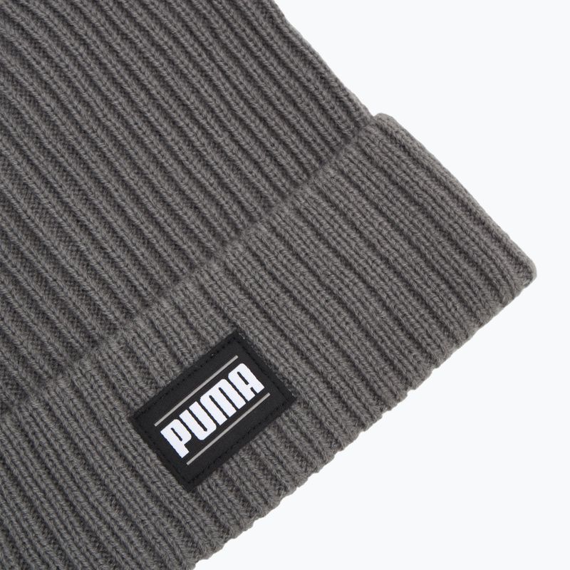 Шапка зимова PUMA Ribbed Classic Cuff smoked pearl 3