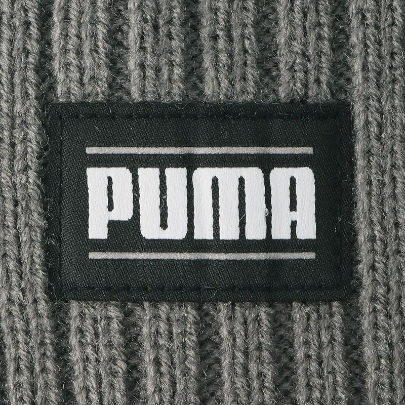 Зимова шапка PUMA Ribbed Classic Cuff з манжетом копчена перлина 5