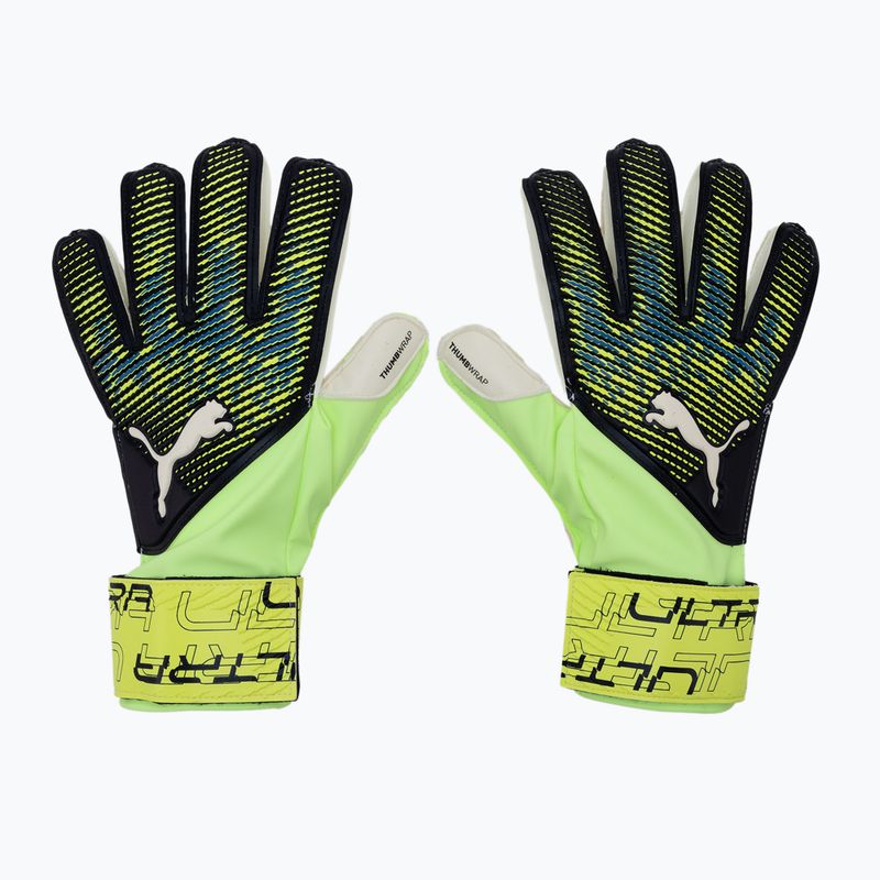 Рукавиці воротарські PUMA Ultra Grip 3 RC зелено-чорні 041816 01