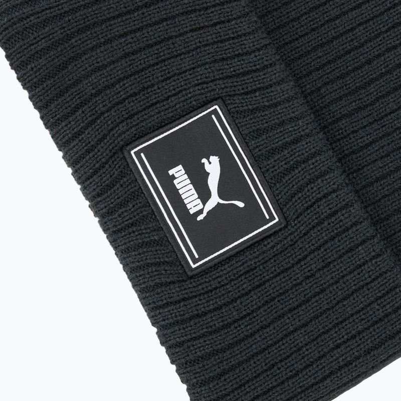 PUMA Prime Cuff Trend Beanie зимова шапка пума чорна 3