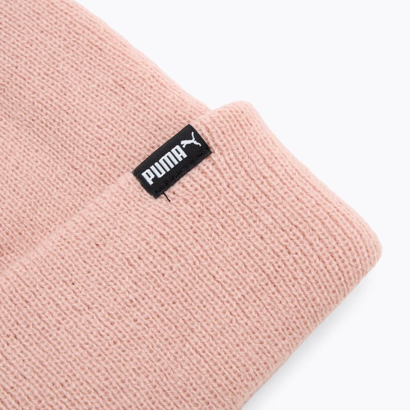 Шапка зимова PUMA Classic Cuff Beanie rose quartz 4