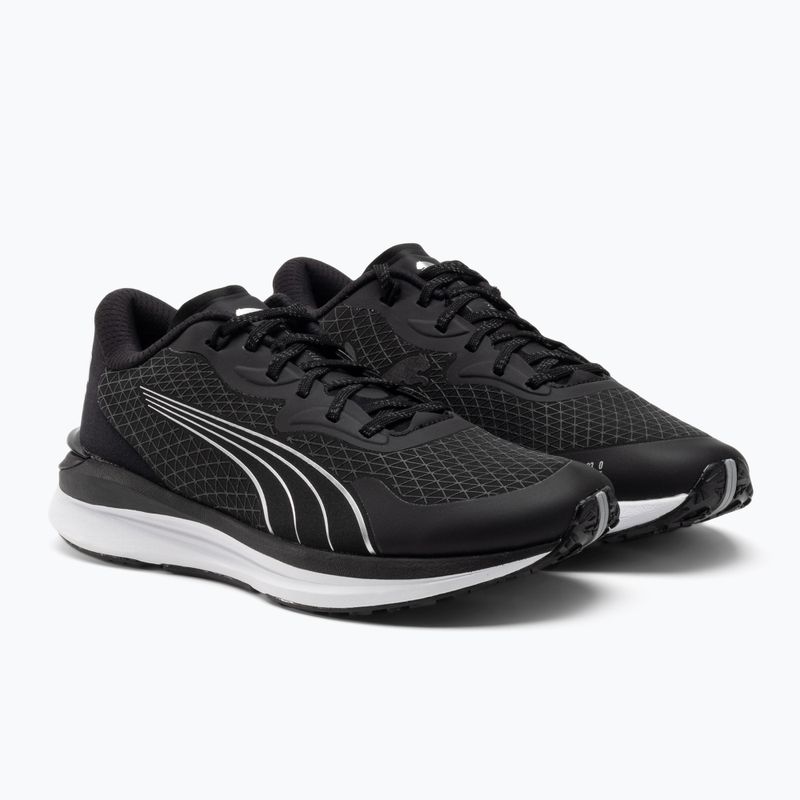 Кросівки для бігу жіночі PUMA Electrify Nitro 2 WTR чорно-сріблясті 376897 01 4