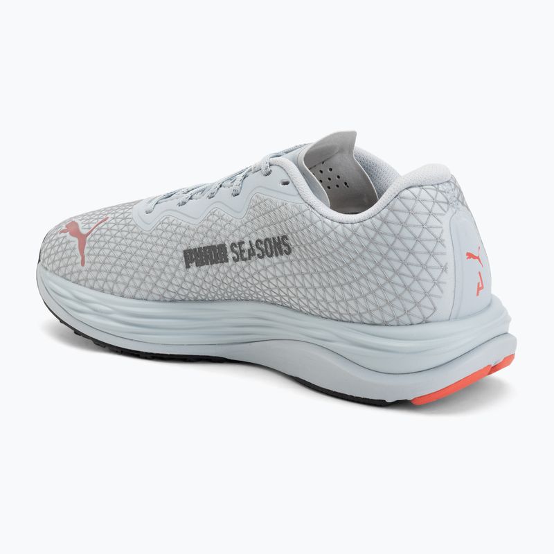 Кросівки для бігу жіночі Puma Velocity Nitro 2 GTX grey/salmon 3
