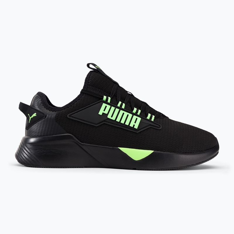 Кросівки для бігу чоловічі PUMA Retaliate 2 чорно-зелені 376676 23 2