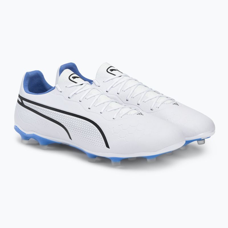 Футбольні бутси чоловічі PUMA King Pro FG/AG білі 107099 01 4