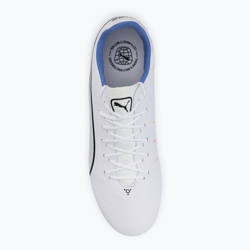 Футбольні бутси чоловічі PUMA King Pro FG/AG білі 107099 01 6