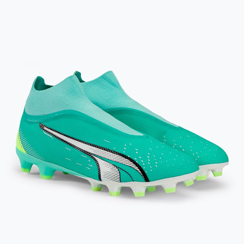 Футбольні бутси чоловічі PUMA Ultra Match+ Ll FG/AG блакитні 107243 03 4