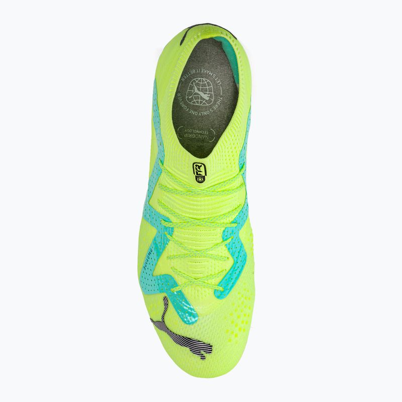 Футбольні бутси чоловічі PUMA Future Ultimate Low FG/AG зелені 107169 03 6