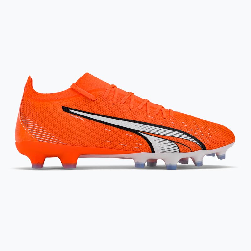 Футбольні бутси чоловічі PUMA Ultra Match FG/AG помаранчеві 107217 01 2