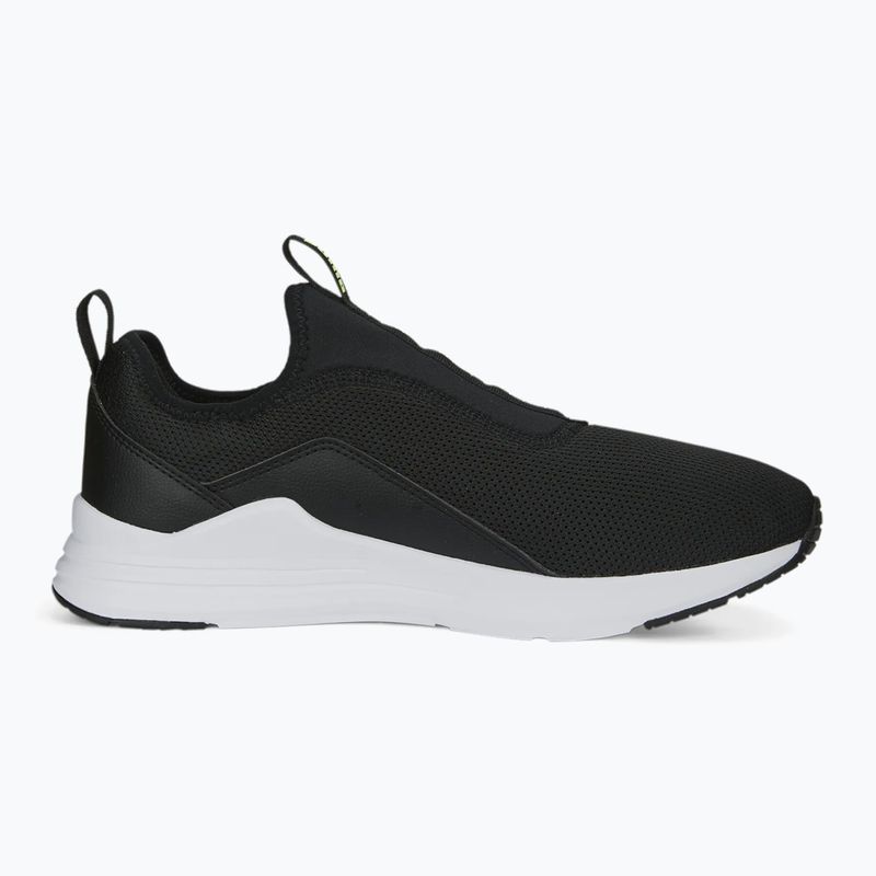 Кросівки чоловічі PUMA Wired Rapid puma black / puma white / fluo yellow 9
