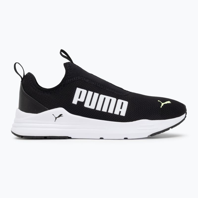 Кросівки чоловічі PUMA Wired Rapid puma black / puma white / fluo yellow 2