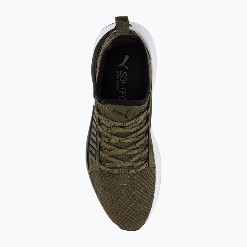 Кросівки тренувальні чоловічі PUMA Softride Premier Slip On Tiger Camo зелені 378028 03 8