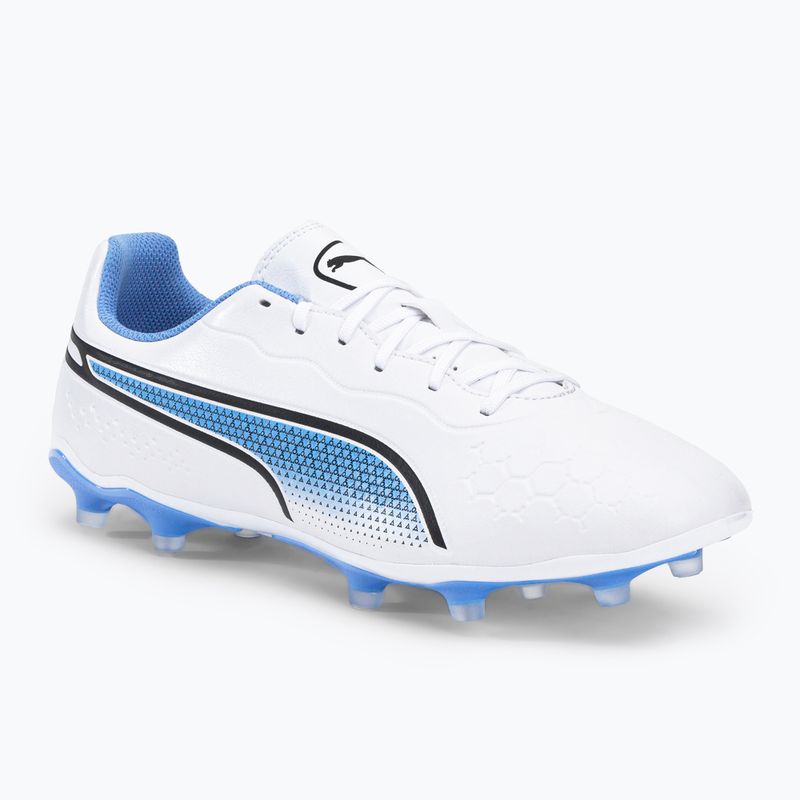 Футбольні бутси чоловічі PUMA King Match FG/AG білі 107257 01