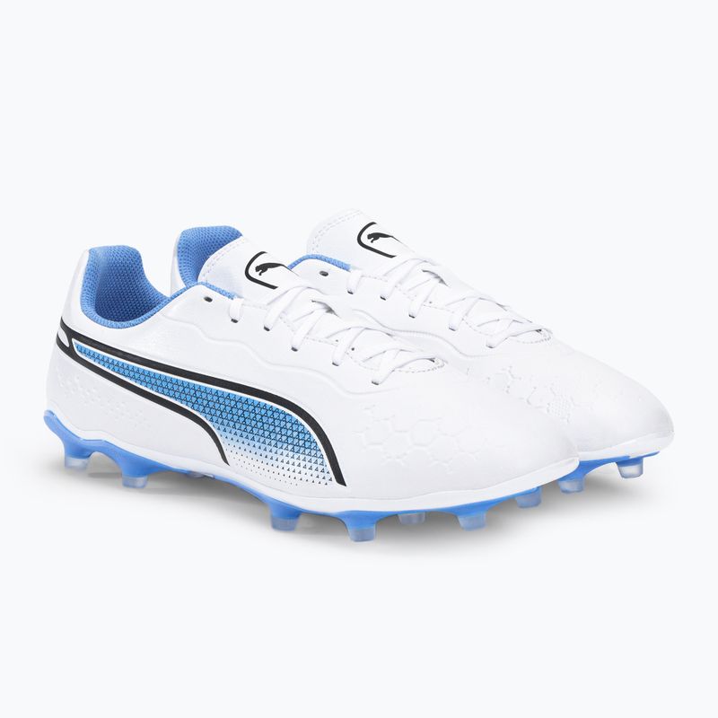 Футбольні бутси чоловічі PUMA King Match FG/AG білі 107257 01 4