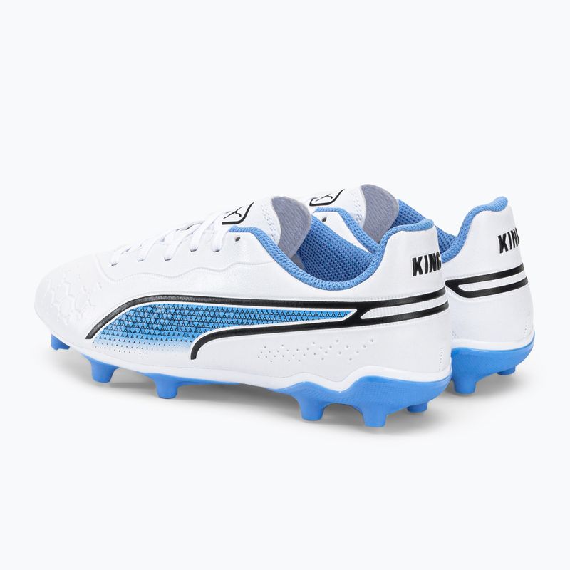 Футбольні бутси дитячі PUMA King Match FG/AG білі 107266 01 3