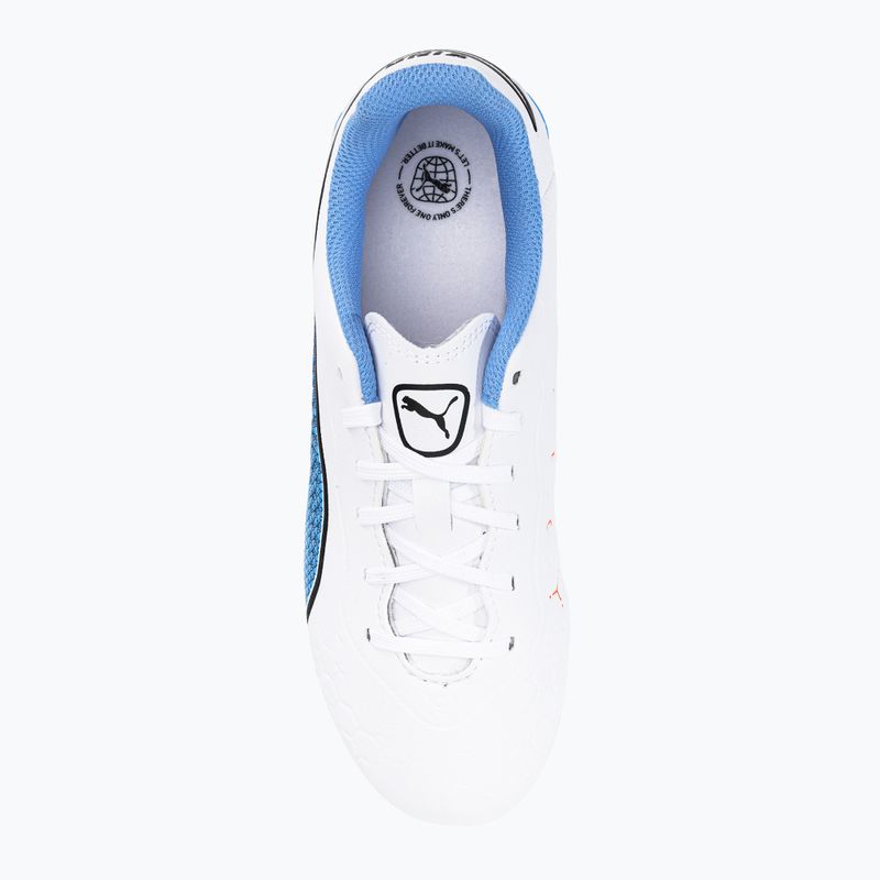 Футбольні бутси дитячі PUMA King Match FG/AG білі 107266 01 6