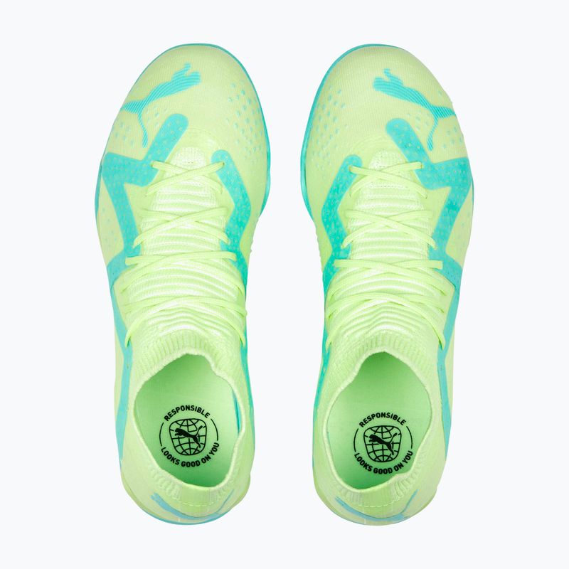 Футбольні бутси дитячі PUMA Future Match TT+Mid JR зелені 107197 03 13