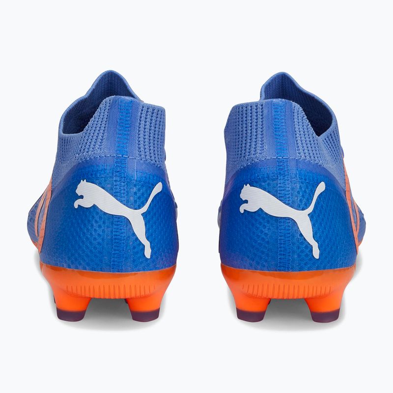 Футбольні бутси дитячі PUMA Future Match FG/AG JR блакитно-помаранчеві 107195 01 12