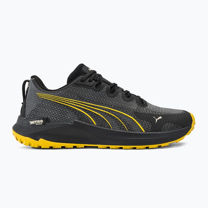 Кросівки для бігу чоловічі PUMA Fast-Trac Nitro puma black/granola/fresh pear 2