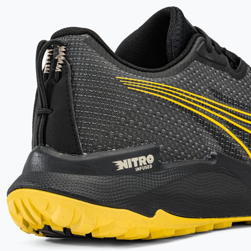 Кросівки для бігу чоловічі PUMA Fast-Trac Nitro puma black/granola/fresh pear 10
