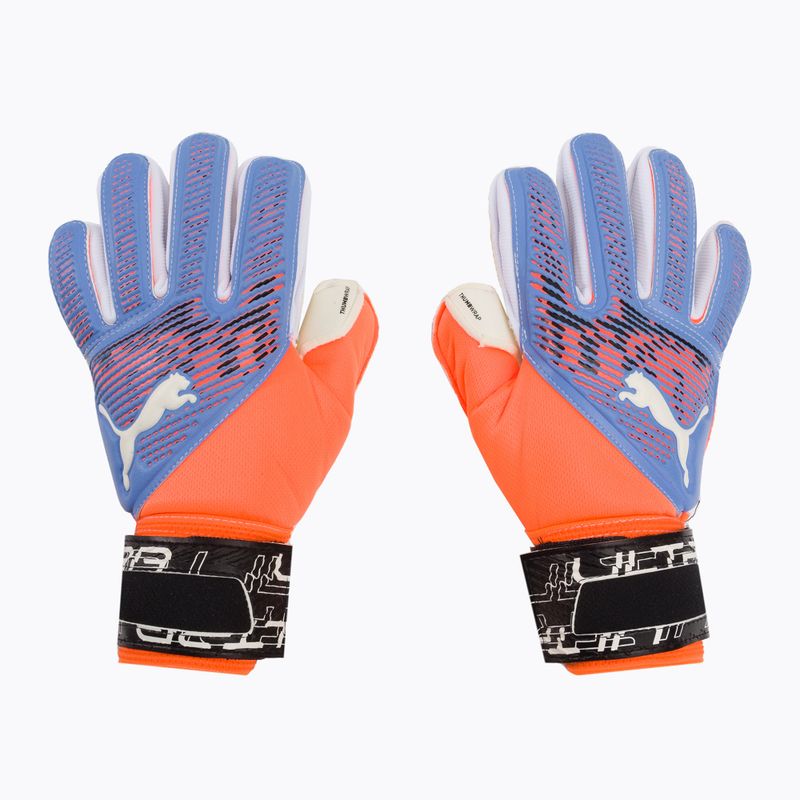 Рукавиці воротарські дитячі PUMA Ultra Grip 2 RC блакитно-помаранчеві 041815 05