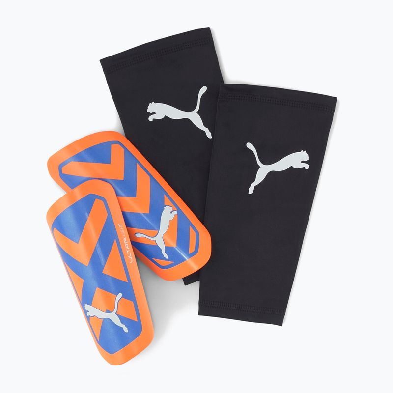 Протектори гомілок PUMA Ultra Light Sleeve ultra orange/blue glimmer 5