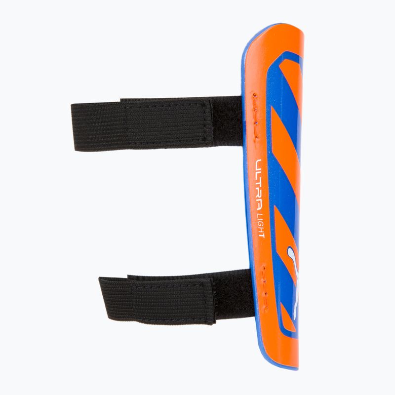 Футбольні протектори PUMA Ultra Light Strap помаранчево-блакитні 030875 01 2