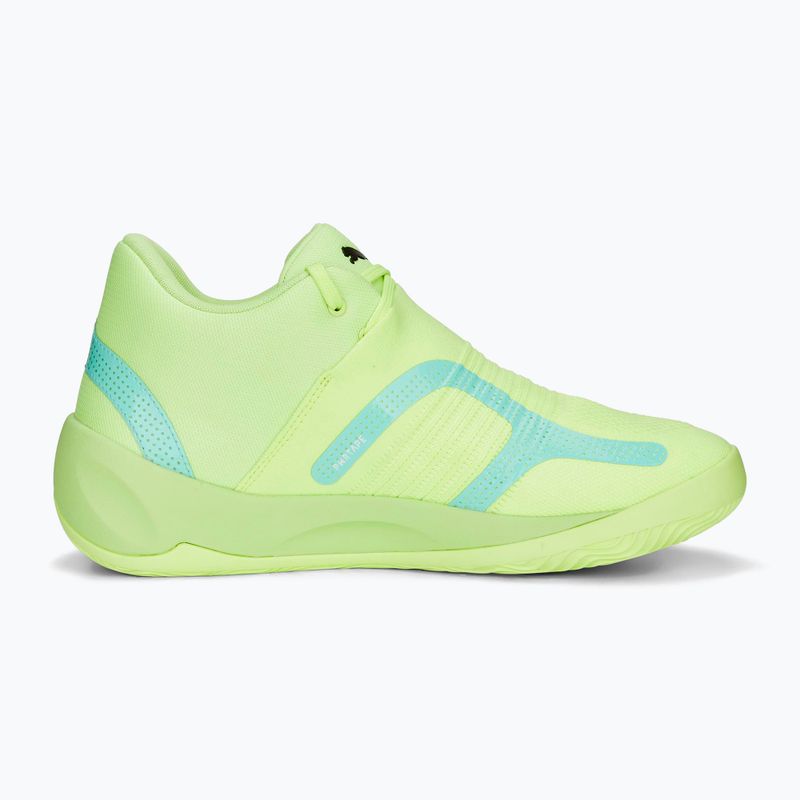 Кросівки для баскетболу чоловічі PUMA Rise Nitro fast yellow/electric peppermint 12