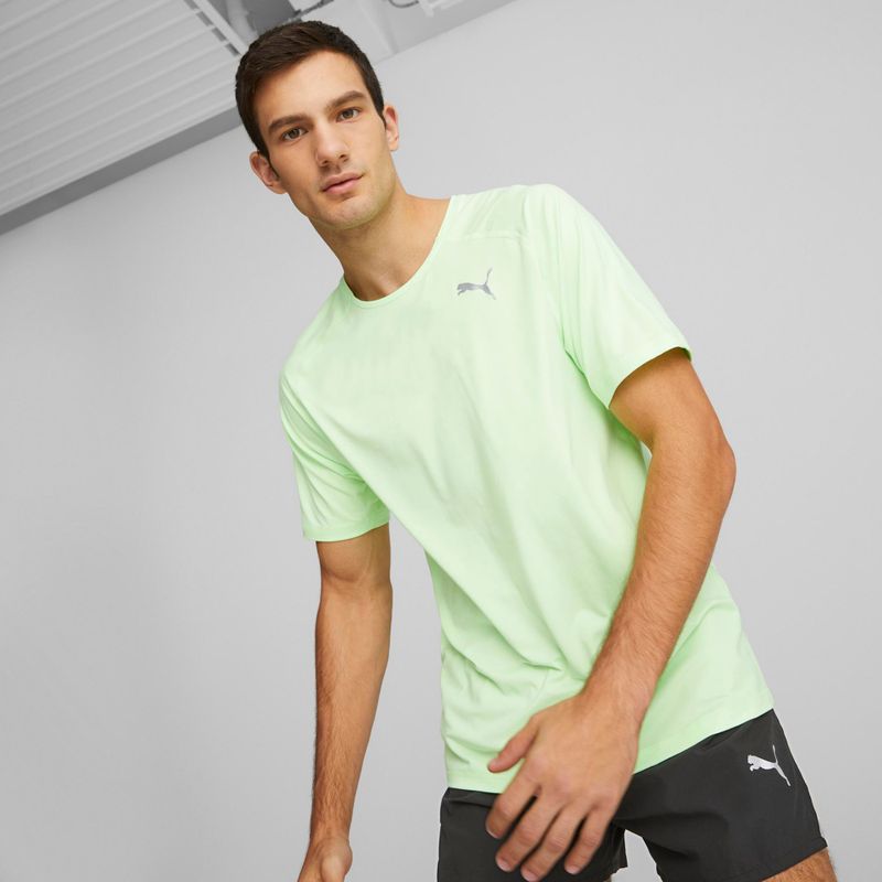 Футболка для бігу чоловіча PUMA Run Cloudspun зелена 523269 34 3