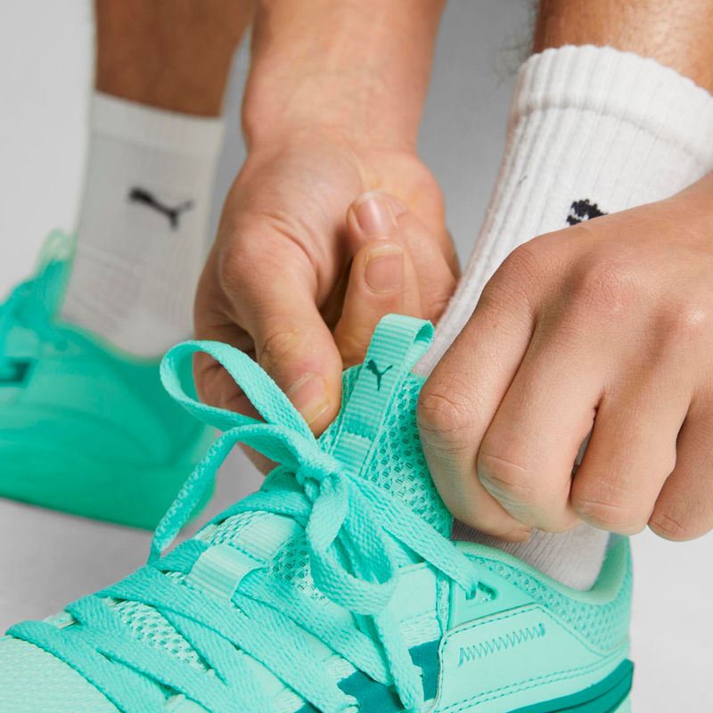 Кросівки для баскетболу чоловічі PUMA Court Rider electric peppermint/green lagoon 17