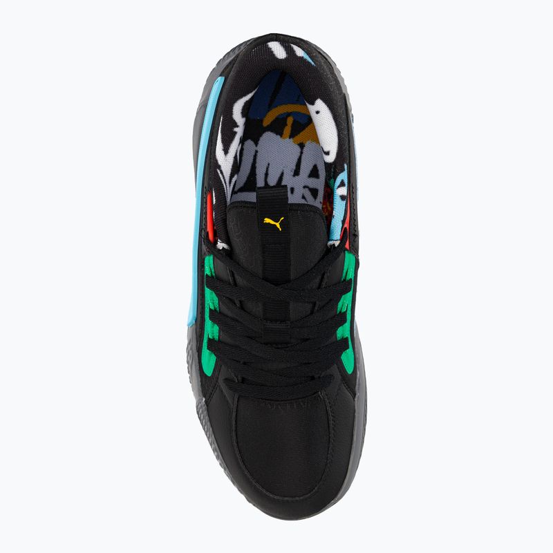 Кросівки для баскетболу чоловічі PUMA Court Rider Chaos Block Party чорні 378265 01 9