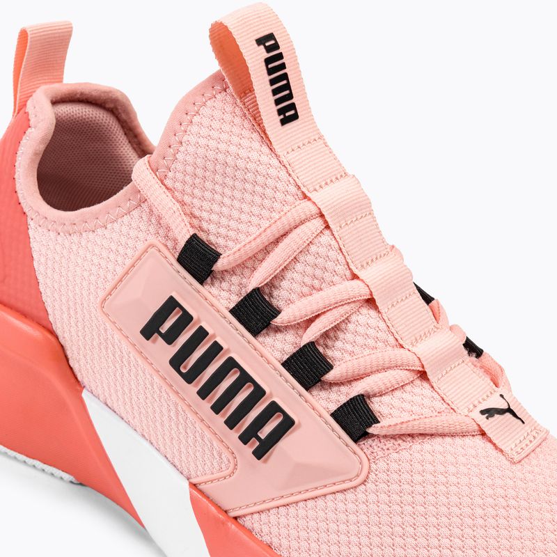 Кросівки для бігу жіночі PUMA Retaliate Mesh rose dust/hibiscus flower/puma black 8