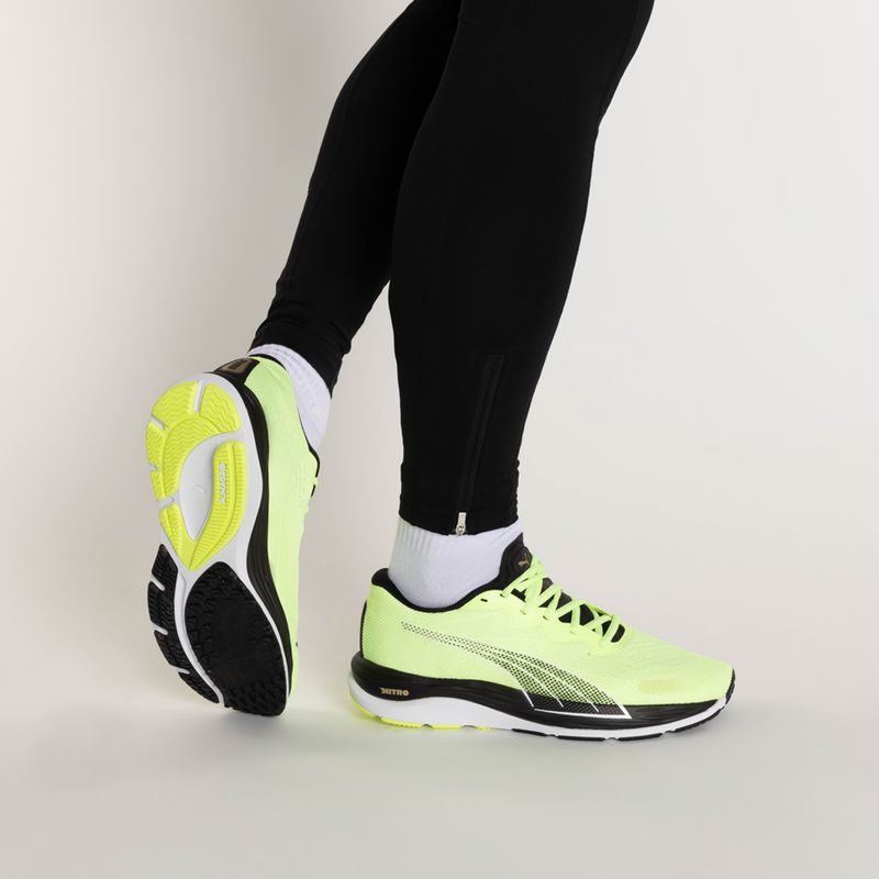Кросівки для бігу чоловічі PUMA Velocity NITRO 2 Run 75 fast yellow/puma black 3
