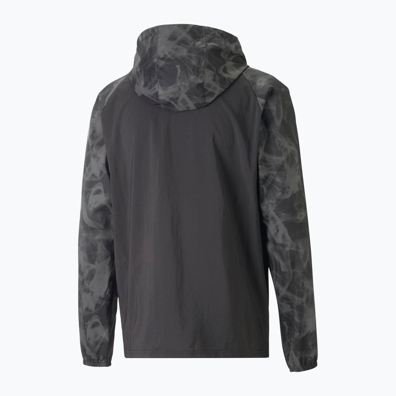 Куртка для бігу чоловіча PUMA Run Favorite Aop Woven чорна 523389 01 6