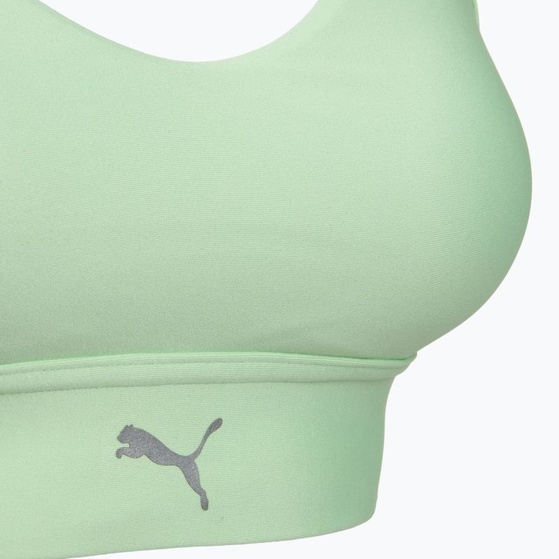 Бюстгальтер для бігу Puma High Impact Ultraform Running Bra green/silver 3