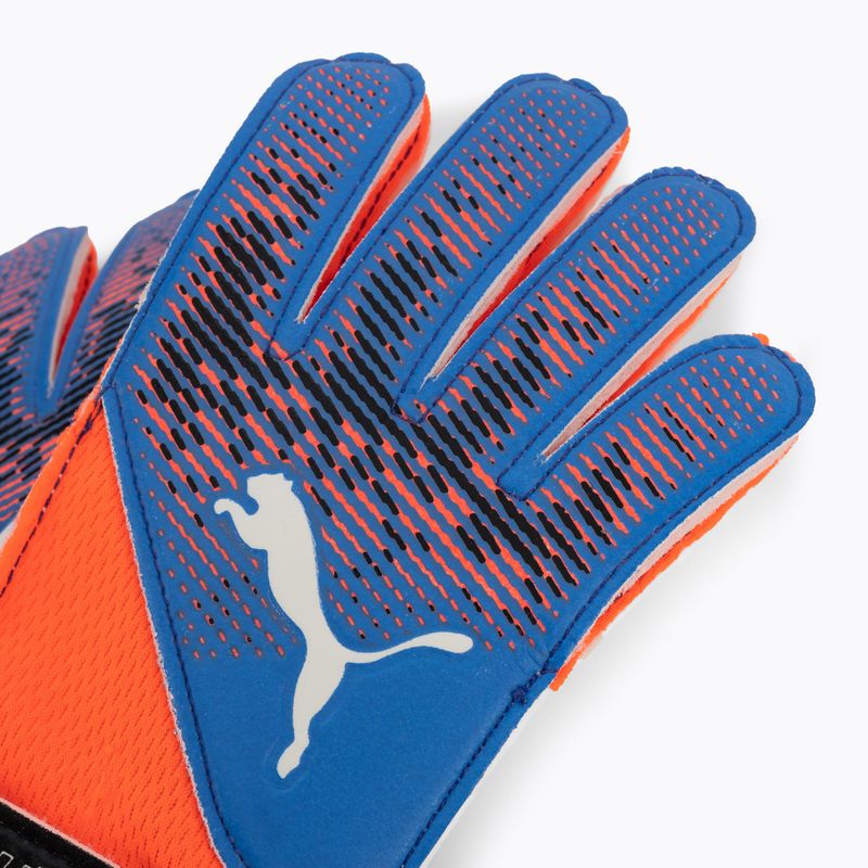 Рукавиці воротарські дитячі PUMA Ultra Grip 4 RC ultra orange/blue glimmer 4
