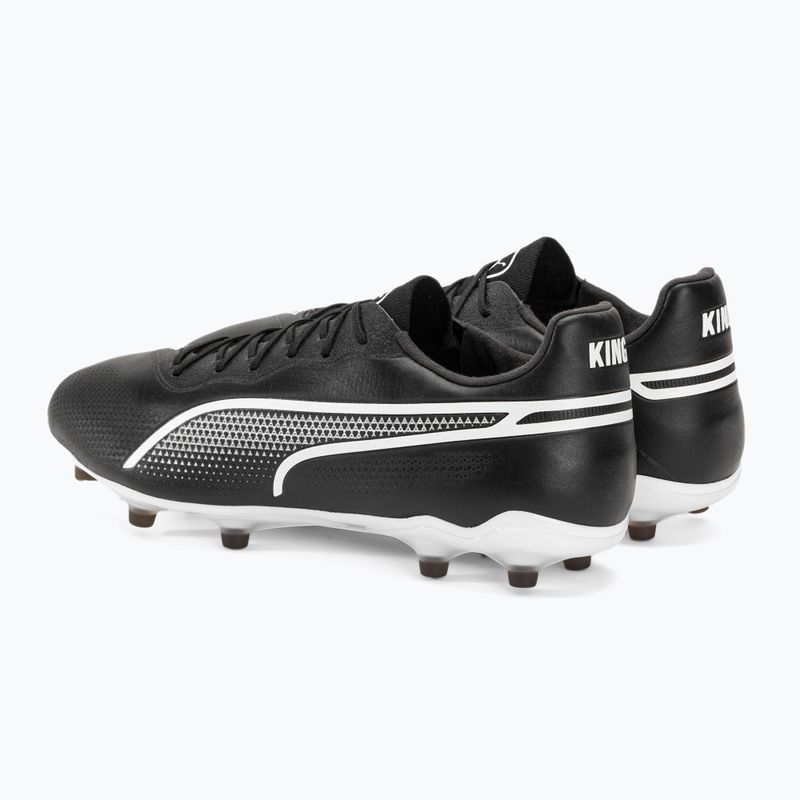 Футбольні бутси чоловічі PUMA King Pro Fg/Ag puma black/puma white 3