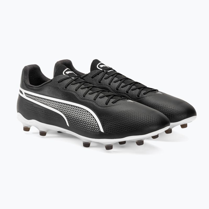 Футбольні бутси чоловічі PUMA King Pro Fg/Ag puma black/puma white 4