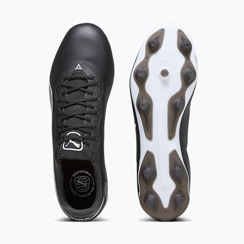 Футбольні бутси чоловічі PUMA King Pro Fg/Ag puma black/puma white 15