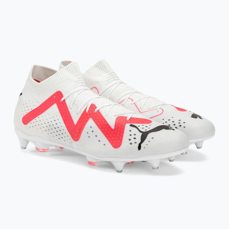 Футбольні бутси чоловічі PUMA Future Match MxSg puma white/puma black/fire orchid 4