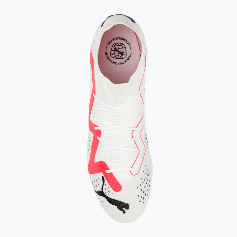 Футбольні бутси чоловічі PUMA Future Match MxSg puma white/puma black/fire orchid 6