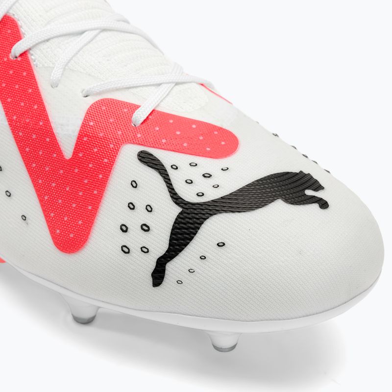 Футбольні бутси чоловічі PUMA Future Match MxSg puma white/puma black/fire orchid 7