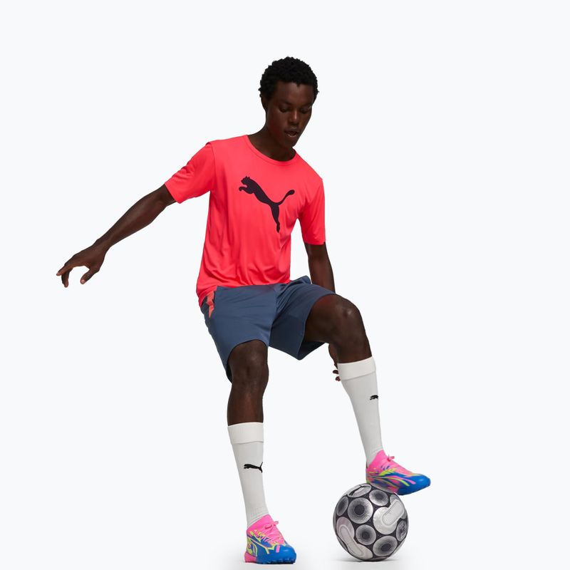 Футбольні бутси чоловічі PUMA Ultra Match Energy Tt luminous pink/yellow alert/ultra blue 3