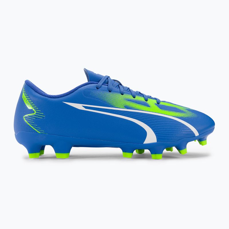 Футбольні бутси чоловічі PUMA Ultra Play Fg/Ag ultra blue/puma white/pro green 2