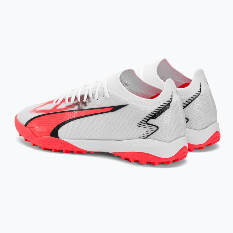 Футбольні бутси чоловічі PUMA Ultra Match Tt puma white/puma black/fire orchid 5