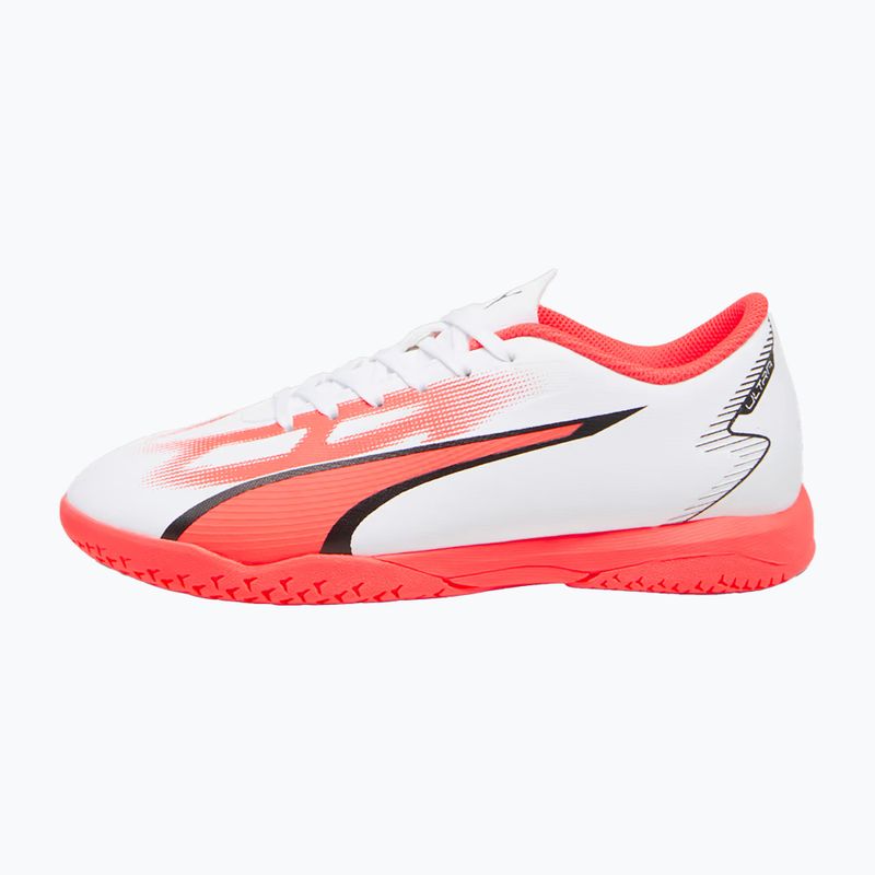 Футбольні бутси дитячі PUMA Ultra Play It Jr puma white/puma black/fire orchid 11