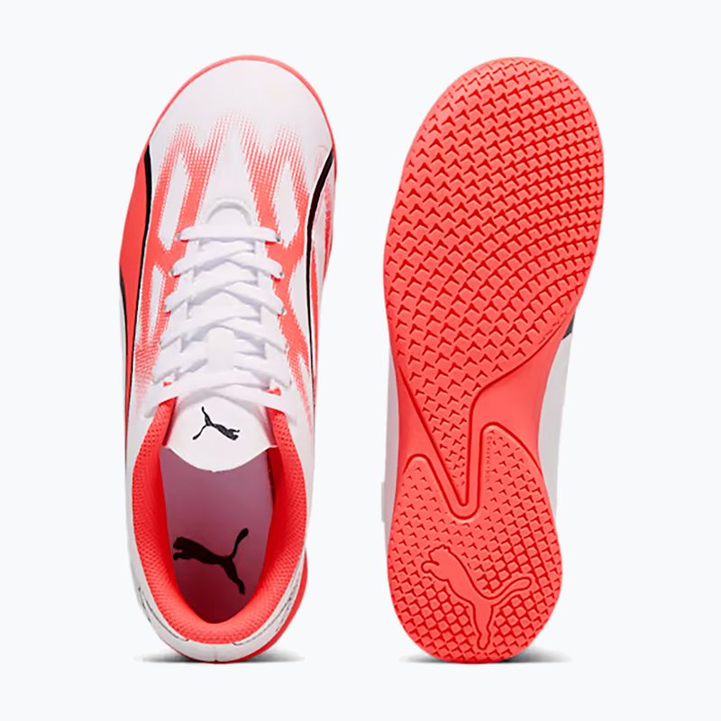 Футбольні бутси дитячі PUMA Ultra Play It Jr puma white/puma black/fire orchid 14